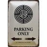 Steyr Traktor Parking Only - Blechschild 18 x 12 cm