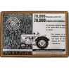 Steyr Traktor sind gigantisch - Blechschild 18 x 12 cm
