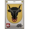 Uri Wappen Schweiz - Blechschild 18 x 12 cm