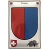 Tessin Wappen Schweiz - Blechschild 18 x 12 cm