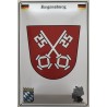 Regensburg Wappen Deutschland - Blechschild 18 x 12 cm