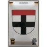 Konstanz Wappen Deutschland - Blechschild 18 x 12 cm
