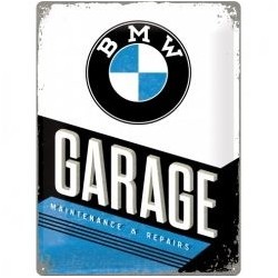 BMW Garage 40 x 30 cm Blechschild