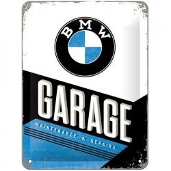 BMW Garage 20 x 15 cm Blechschild