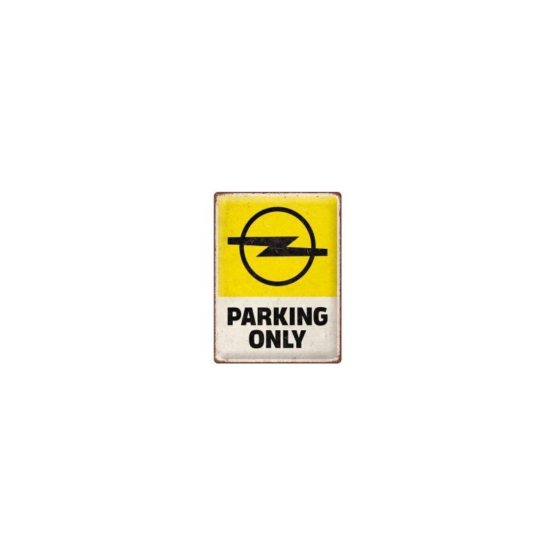 Opel Parking Only Service 40 x 30 cm Blechschild Opel Parking Only Service 40 x 30 cm Blechschild