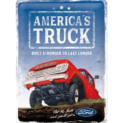 Ford America`s Trucks 40 x 30 cm Blechschild