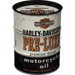 Spardose im Ölfass Design Harley Davidson Motor Oil Pre Luxe