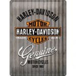 Harley Davidson Riffel Blechschild 40 x 30 cm