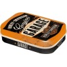Harley Davidson Garage Pillendose gefüllt mit Pfefferminz