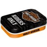 Harley Davidson Riders Only Pillendose gefüllt mit Pfefferminz
