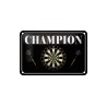 Dart Champion - Blechschild 18 x 12 cm
