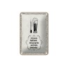 Ich bin ein Multitalent: Ich kann darten und trinken gleichzeitig - Blechschild 18 x 12 cm