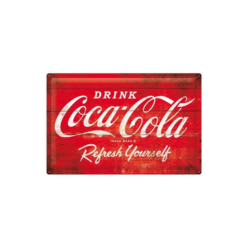 Coca Cola Classic Logo Blechschild XXL 60 x 40 cm Coca Cola Classic Logo Blechschild XXL 60 x 40 cm