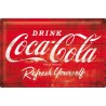 Coca Cola Classic Logo Blechschild XXL 60 x 40 cm