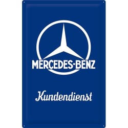 Mercedes Benz Kundendienst Blechschild XXL 60 x 40 cm
