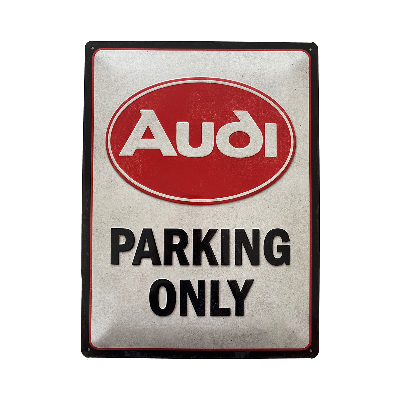 Audi Parking Only Blechschild 40 x 30 cm Audi Parking Only Blechschild 40 x 30 cm