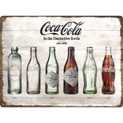 Coca Cola Bottles Blechschild 40 x 30 cm
