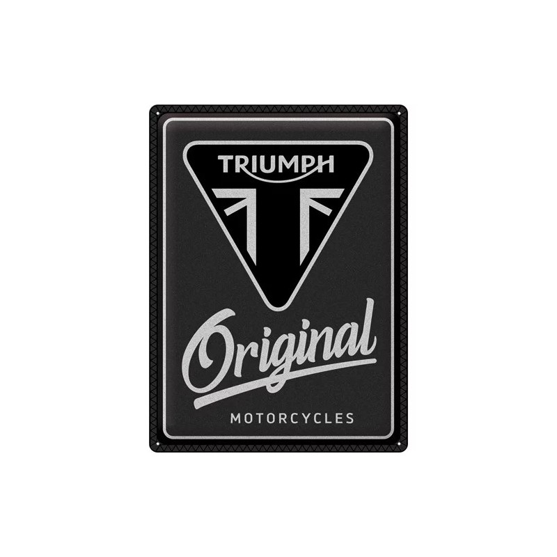 Triumph Logo neu Original Blechschild 40 x 30 cm Triumph Logo neu Original Blechschild 40 x 30 cm