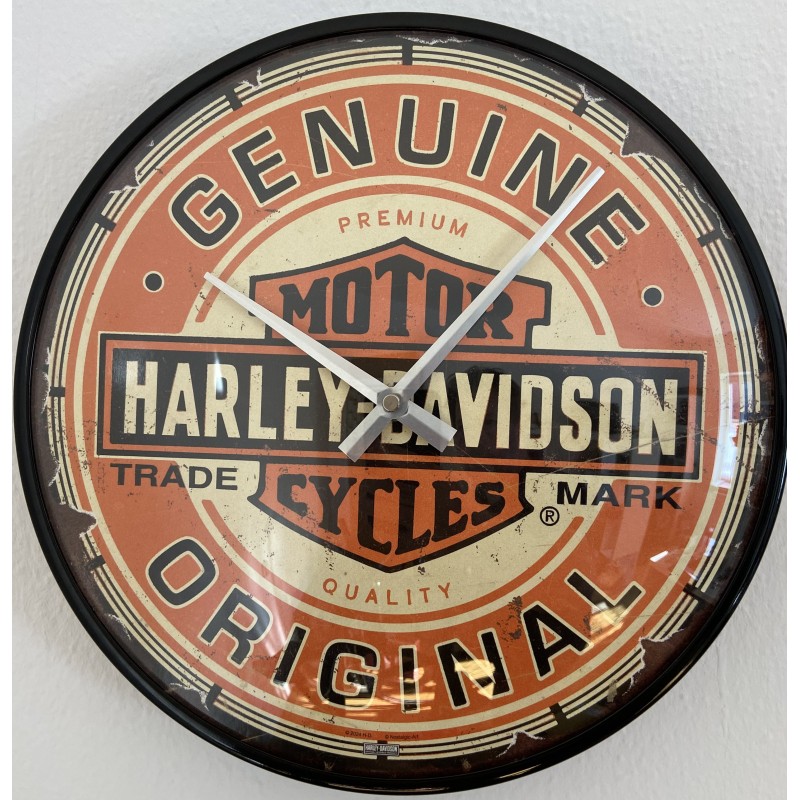 Harley Davidson Wanduhr 31 cm