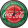 Coca Cola Logo Wanduhr 31 cm