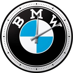 BMW Logo Wanduhr 31 cm