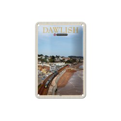 United Kingdom Dawlish England - Blechschild 18 x 12 cm