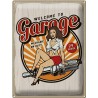 Welcome to Garage - Mechanic on Duty 24 Hours Blechschild 40 x 30 cm