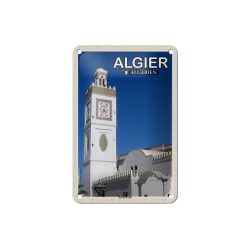 Algier Algerien Moschee El Jdid - Blechschild 18 x 12 cm