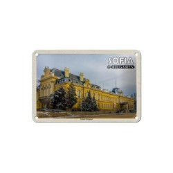 Sofia Bulgarien Kunstgalerie - Blechschild 18 x 12 cm