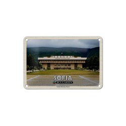 Sofia Bulgarien Historisches Museum - Blechschild 18 x 12 cm