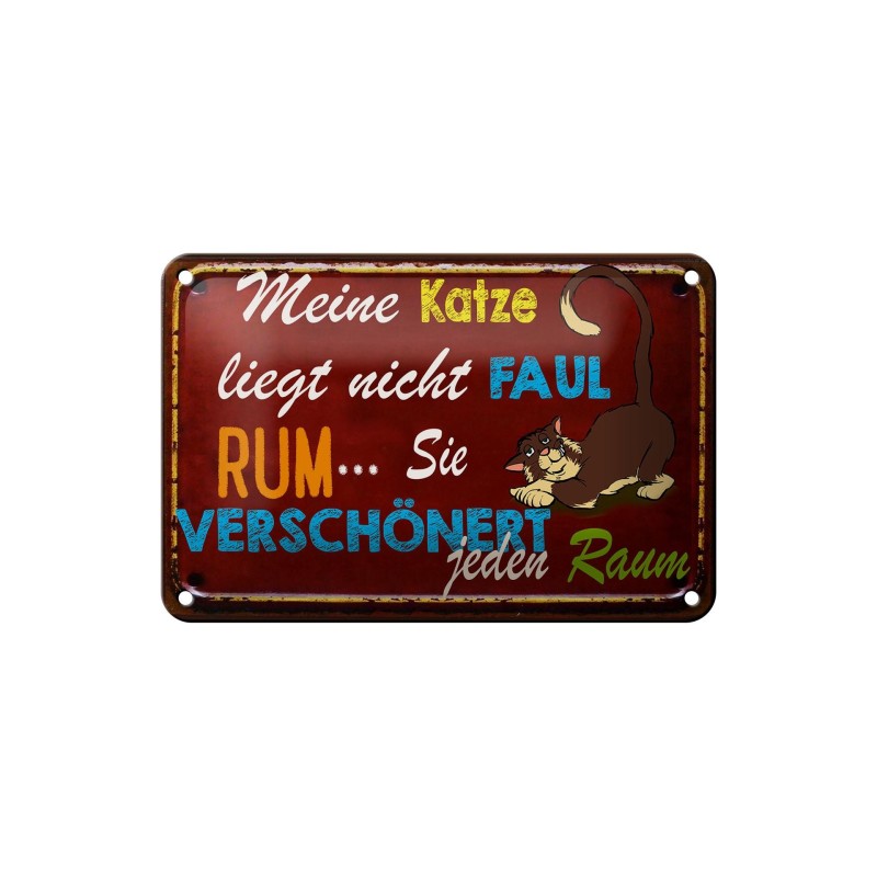 Hahn: Betreten auf eigenen Gefahr ! Hier wache Ich ! - Blechschild 18 x 12 cm Hahn: Betreten auf eigenen Gefahr ! Hier wache Ich ! - Blechschild 18 x 12 cm