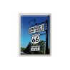 Werbetafel auf der Route 66 - Blechschild 40 x 30 cm