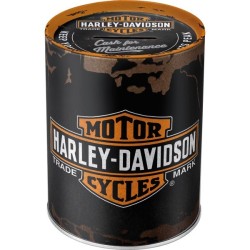 Spardose im Ölfass Design Harley Davidson Motor Oil