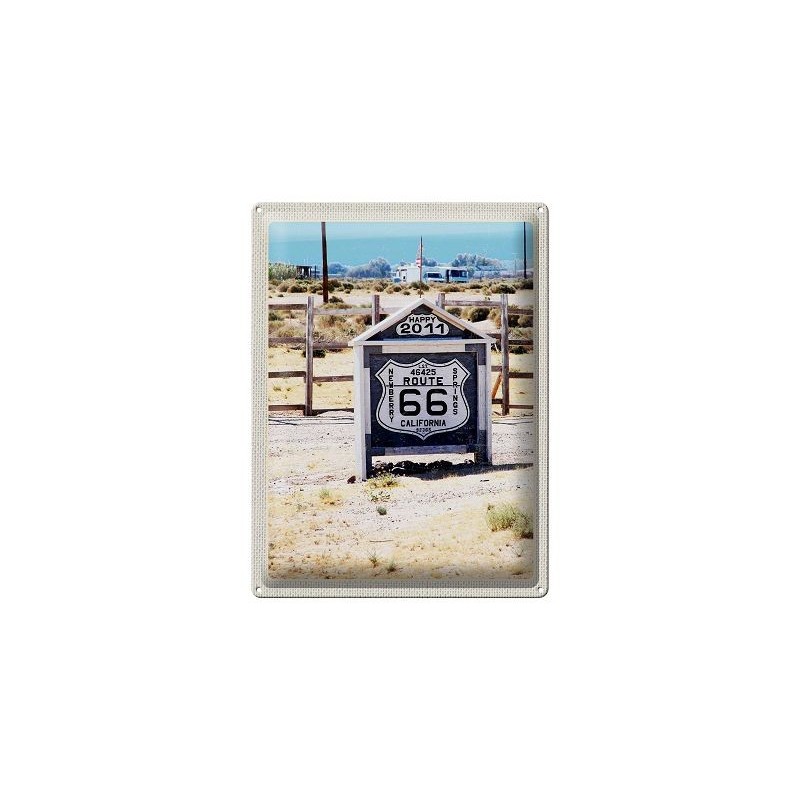 Route 66 California - Blechschild 40 x 30 cm Route 66 California - Blechschild 40 x 30 cm