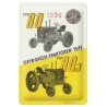 Steyr Traktor Typ 80 + 80a - Blechschild 30 x 20 cm