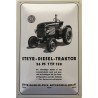 Steyr Diesel Traktor 26 PS Typ 180 - Blechschild 18 x 12 cm
